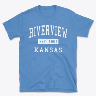 Riverview Kansas Classic Established Basic T-Shirt