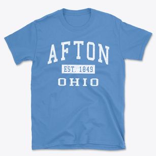 Afton Ohio Classic Established Basic T-Shirt