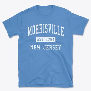 Morrisville New Jersey Classic Established Basic T-Shirt
