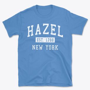 Hazel New York Classic Established Basic T-Shirt