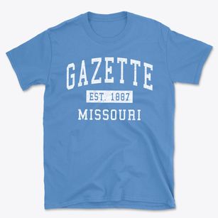 Gazette Missouri Classic Established Basic T-Shirt