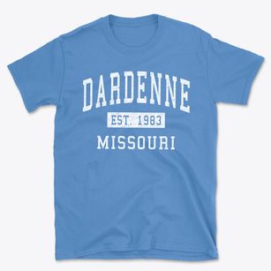 Dardenne Missouri Classic Established Basic T-Shirt