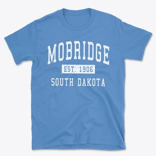 Mobridge South Dakota Classic Established Basic T-Shirt