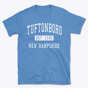 Tuftonboro New Hampshire Classic Established Basic T-Shirt
