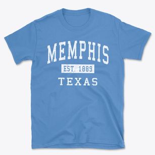 Memphis Texas Classic Established Basic T-Shirt