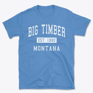 Big Timber Montana Classic Established Basic T-Shirt