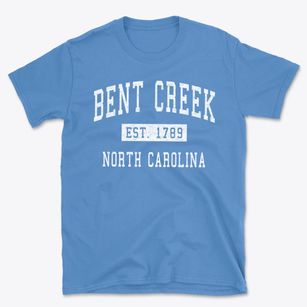 Bent Creek North Carolina Classic Established Basic T-Shirt