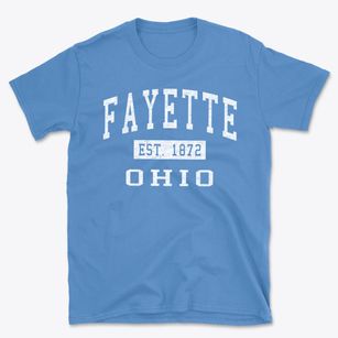 Fayette Ohio Classic Established Basic T-Shirt