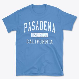 Pasadena California Classic Established Basic T-Shirt