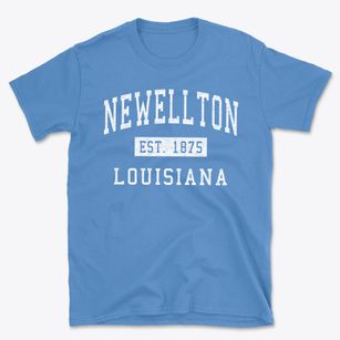 Newellton Louisiana Classic Established Basic T-Shirt