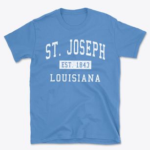 St. Joseph Louisiana Classic Established Basic T-Shirt