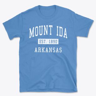 Mount Ida Arkansas Classic Established Basic T-Shirt
