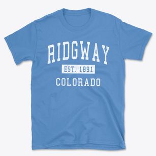 Ridgway Colorado Classic Established Basic T-Shirt