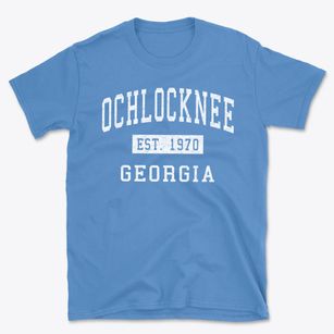 Ochlocknee Georgia Classic Established Basic T-Shirt