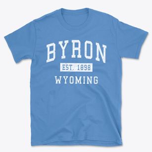 Byron Wyoming Classic Established Basic T-Shirt