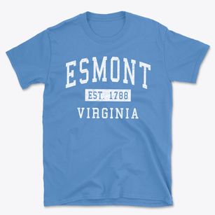 Esmont Virginia Classic Established Basic T-Shirt