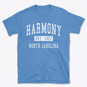 Harmony North Carolina Classic Established Basic T-Shirt