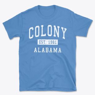 Colony Alabama Classic Established Basic T-Shirt