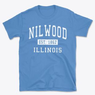 Nilwood Illinois Classic Established Basic T-Shirt