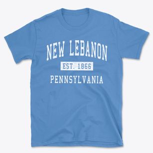 New Lebanon Pennsylvania Classic Established Basic T-Shirt