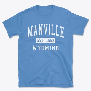 Manville Wyoming Classic Established Basic T-Shirt