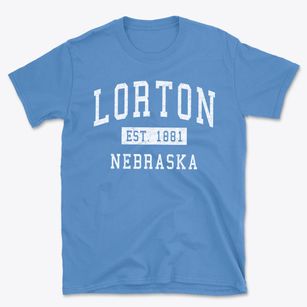 Lorton Nebraska Classic Established Basic T-Shirt