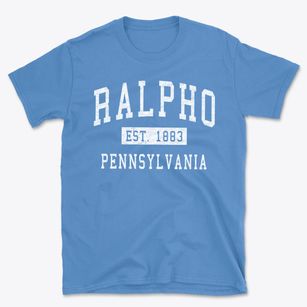 Ralpho Pennsylvania Classic Established Basic T-Shirt