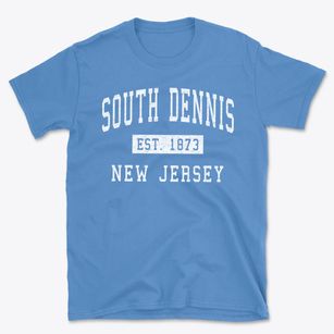 South Dennis New Jersey Classic Established Basic T-Shirt