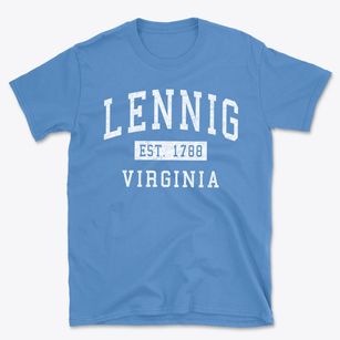 Lennig Virginia Classic Established Basic T-Shirt