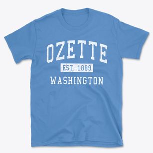 Ozette Washington Classic Established Basic T-Shirt