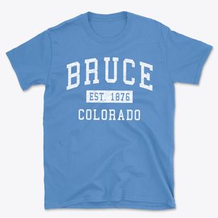 Bruce Colorado Classic Established Basic T-Shirt
