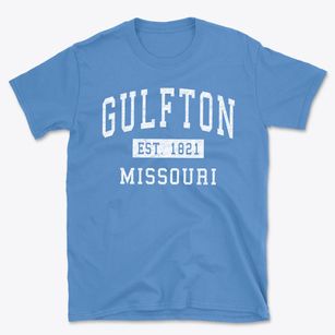 Gulfton Missouri Classic Established Basic T-Shirt