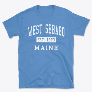 West Sebago Maine Classic Established Basic T-Shirt