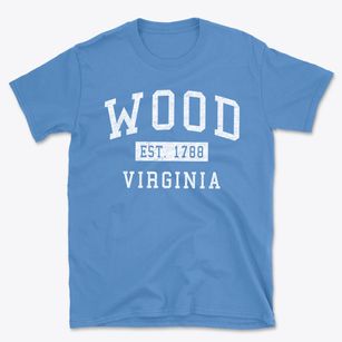 Wood Virginia Classic Established Basic T-Shirt