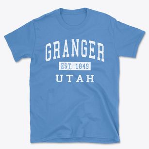 Granger Utah Classic Established Basic T-Shirt