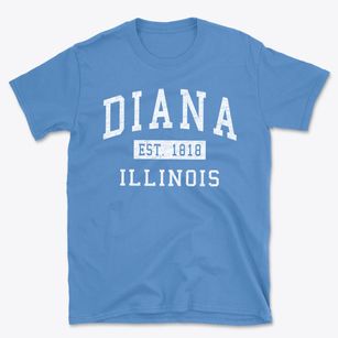 Diana Illinois Classic Established Basic T-Shirt