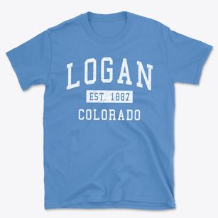 Logan Colorado Classic Established Basic T-Shirt