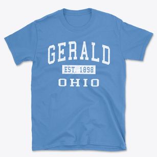 Gerald Ohio Classic Established Basic T-Shirt