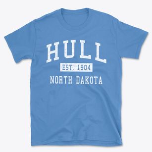 Hull North Dakota Classic Established Basic T-Shirt