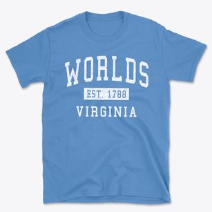 Worlds Virginia Classic Established Basic T-Shirt
