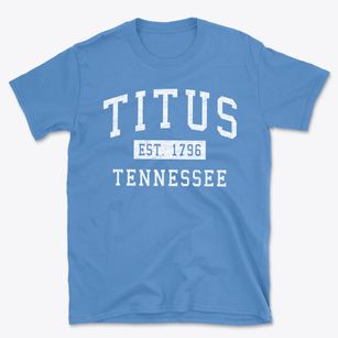 Titus Tennessee Classic Established Basic T-Shirt