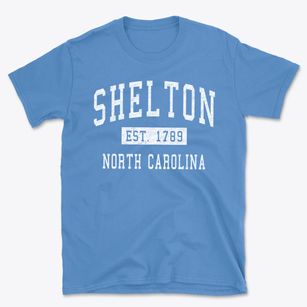 Shelton North Carolina Classic Established Basic T-Shirt