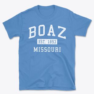 Boaz Missouri Classic Established Basic T-Shirt
