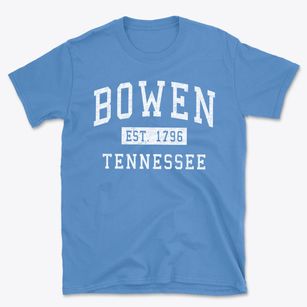Bowen Tennessee Classic Established Basic T-Shirt