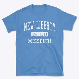 New Liberty Missouri Classic Established Basic T-Shirt