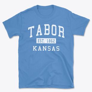 Tabor Kansas Classic Established Basic T-Shirt