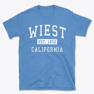 Wiest California Classic Established Basic T-Shirt