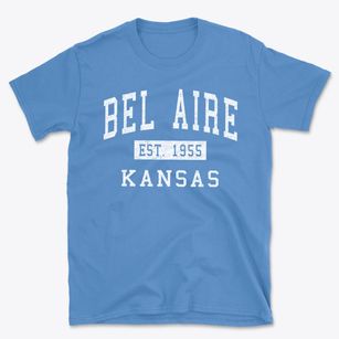 Bel Aire Kansas Classic Established Basic T-Shirt