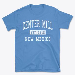Center Mill New Mexico Classic Established Basic T-Shirt