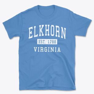 Elkhorn Virginia Classic Established Basic T-Shirt